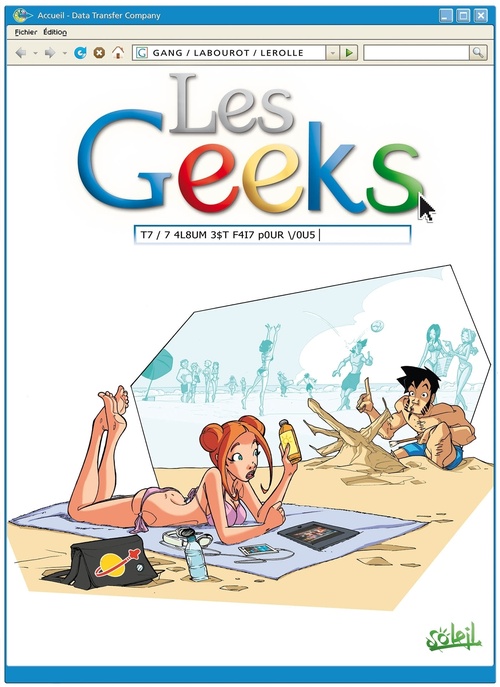 Couverture ebook de Les Geeks T07 - Cet album est fait pour vous, de Gang