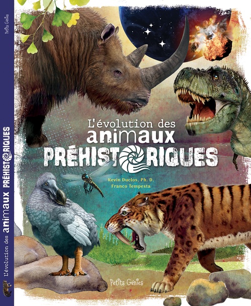 ebook cover of L'évolution des animaux préhistoriques, by Kevin Duclos