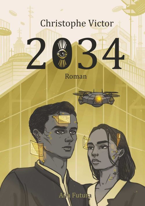 ebook cover of 2034, by Christophe Victor