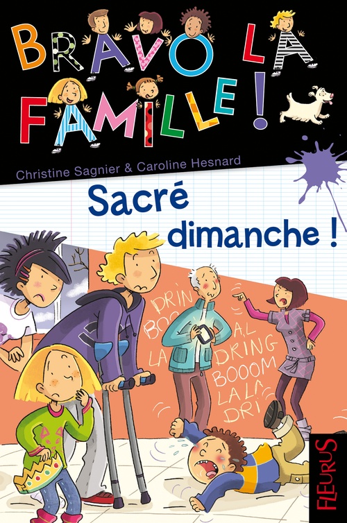 ebook cover of Sacré dimanche !, by Caroline Hesnard, Christine Sagnier
