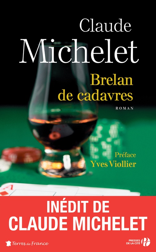 Couverture ebook de Brelan de cadavres, de Claude Michelet