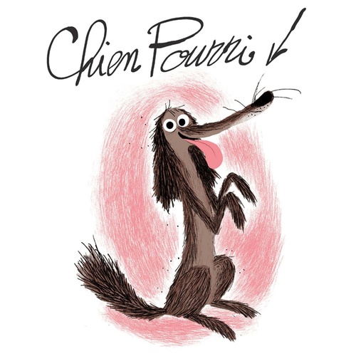 audiobook cover of Chien Pourri, by Colas Gutman, Marc Boutavant
