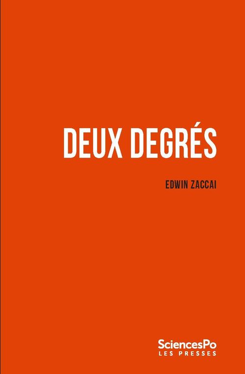 Couverture ebook de Deux degrés, de Edwin Zaccaï