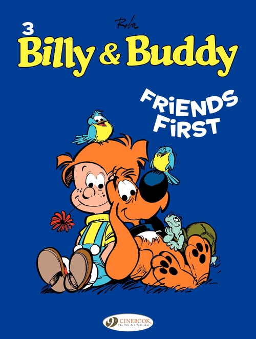 Couverture ebook de Billy & Buddy - Volume 3 - Friends First, de Jean Roba