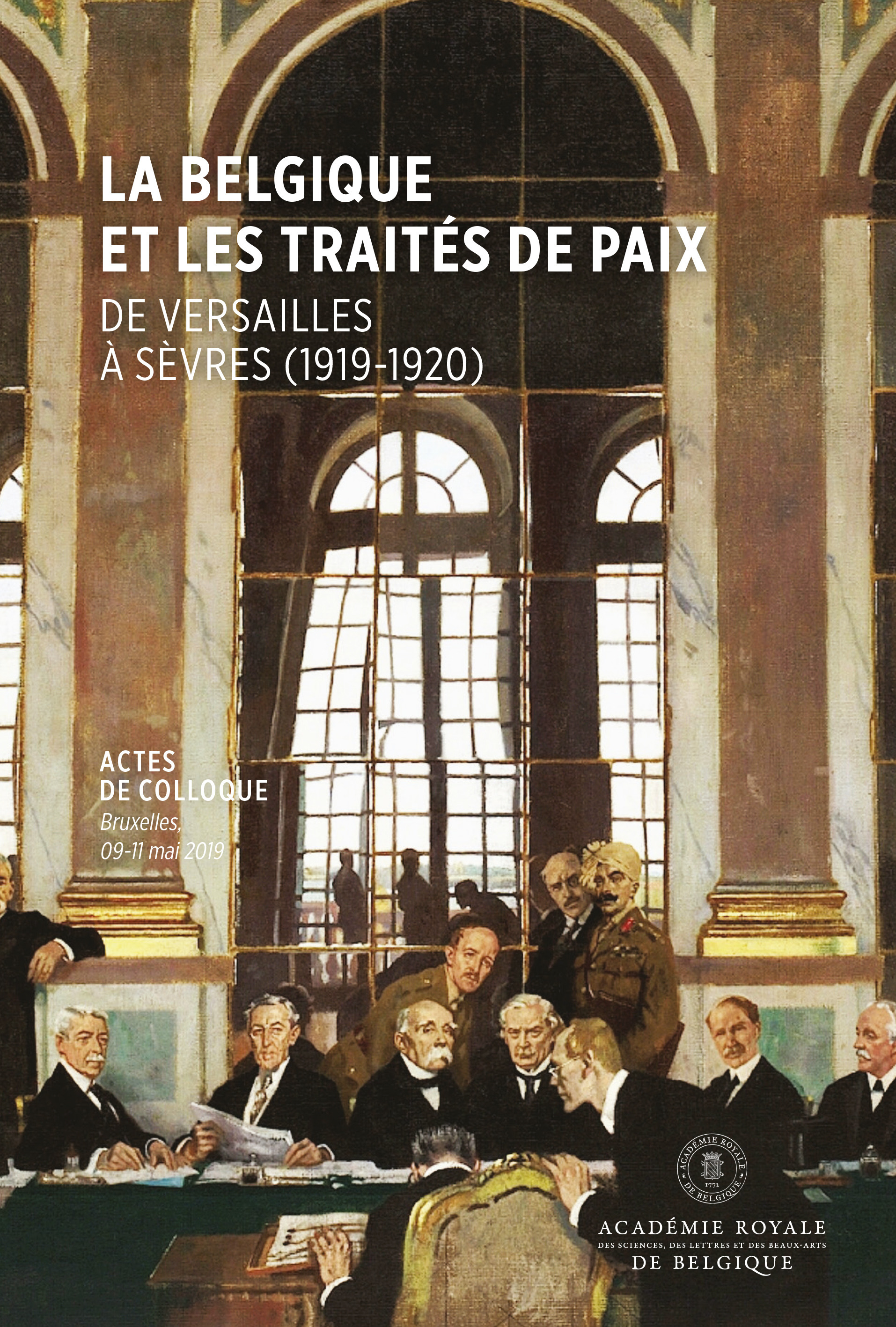 Couverture ebook de La Belgique et les traités de paix, de