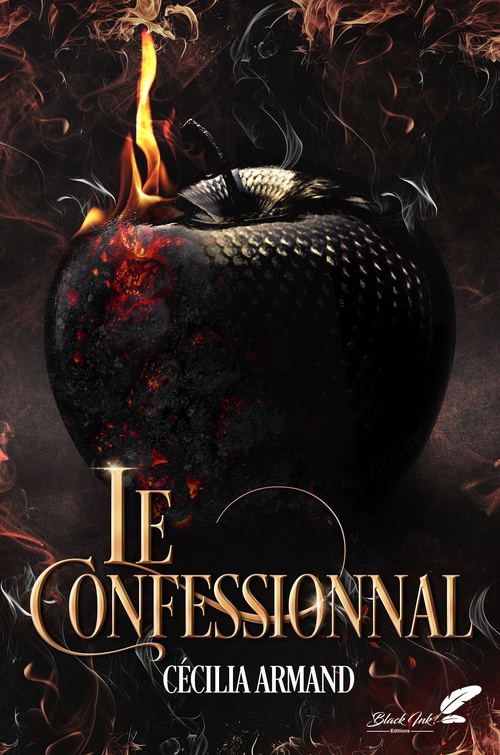 Couverture ebook de Le confessionnal (Dark romance MM), de Cécilia Armand