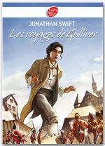 ebook cover of Les voyages de Gulliver - Texte abrégé, by Jonathan Swift