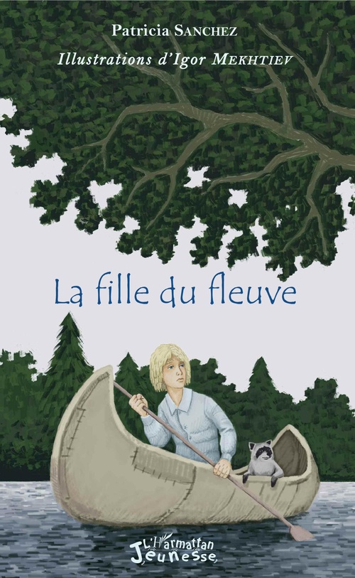 Couverture ebook de La fille du fleuve, de Patricia Sanchez