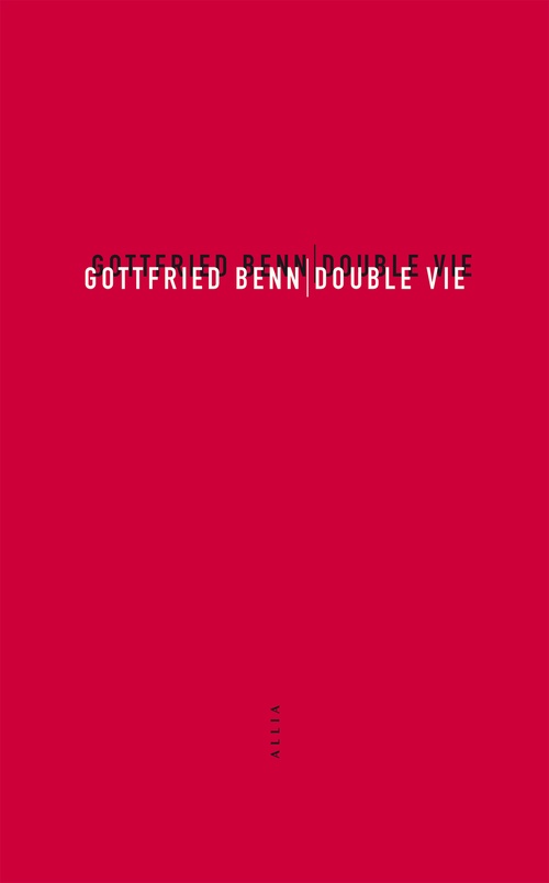 ebook cover of Double vie, by Gottfried BENN