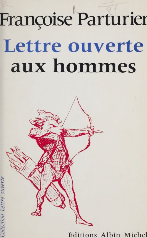 Couverture ebook de Lettre ouverte aux hommes, de Francoise Parturier