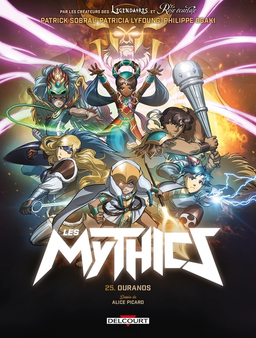 ebook cover of Les Mythics T25 - Ouranos, by Patrick Sobral