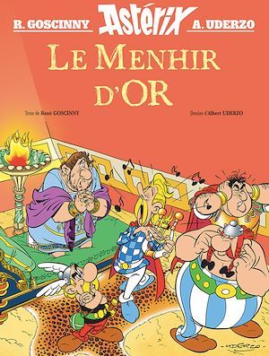 Couverture ebook de Le Menhir d'Or, de René Goscinny, Albert Uderzo