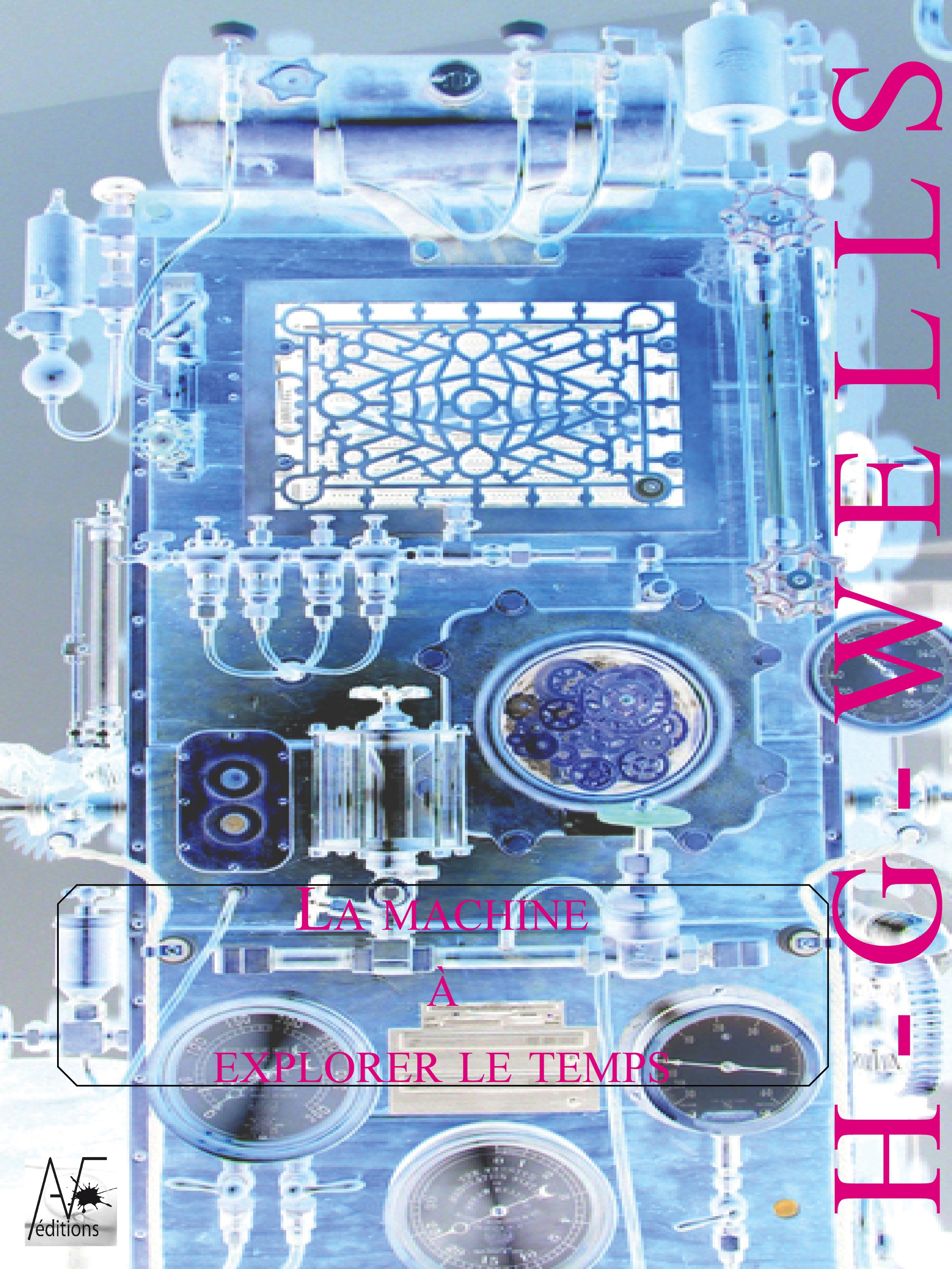 ebook cover of La machine à explorer le temps, by H.G Wells