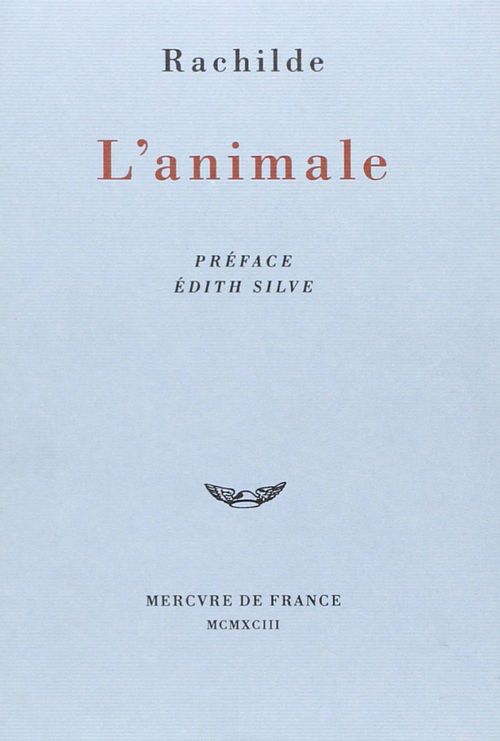 Couverture ebook de L'animale, de Rachilde