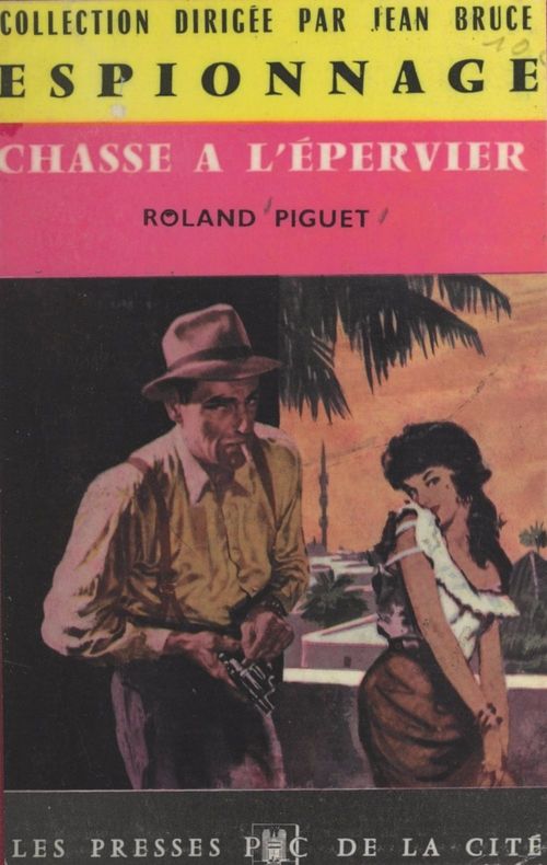 Couverture ebook de Chasse à l'épervier, de Roland Piguet