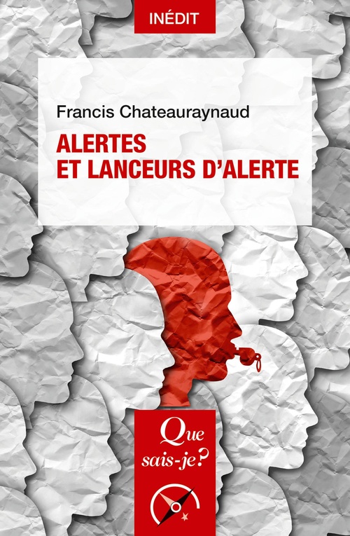 Couverture ebook de Alertes et lanceurs d'alerte, de Francis Chateauraynaud