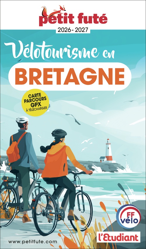 ebook cover of Guide Vélotourisme En Bretagne 2026 Petit Futé, by Collectif