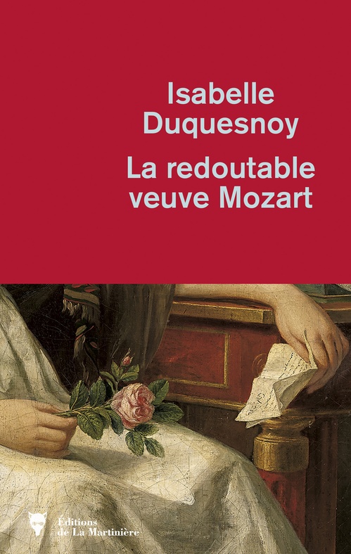 ebook cover of La redoutable veuve Mozart, by Isabelle Duquesnoy