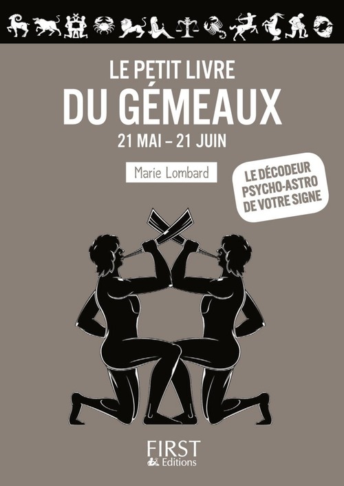 Couverture ebook de Petit Livre du - Gémeaux, de Marie Lombard