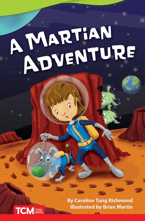 ebook cover of A Martian Adventure, by Caroline Tung Richmond