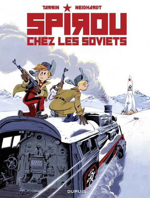 Couverture ebook de Spirou chez les Soviets, de Fred Neidhardt