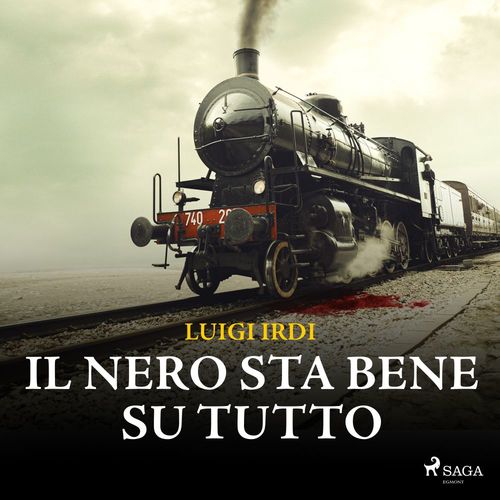 audiobook cover of Il nero sta bene su tutto, by Luigi Irdi