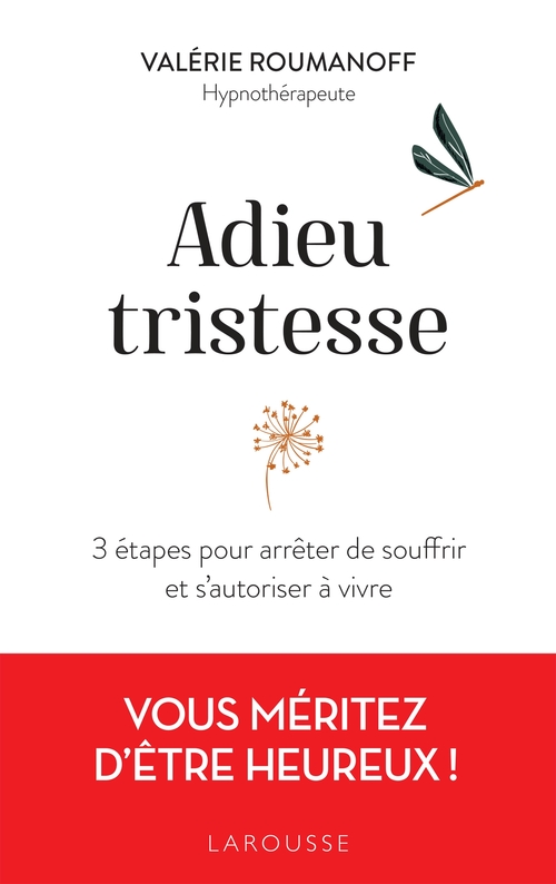 ebook cover of Adieu tristesse, by Valérie Roumanoff