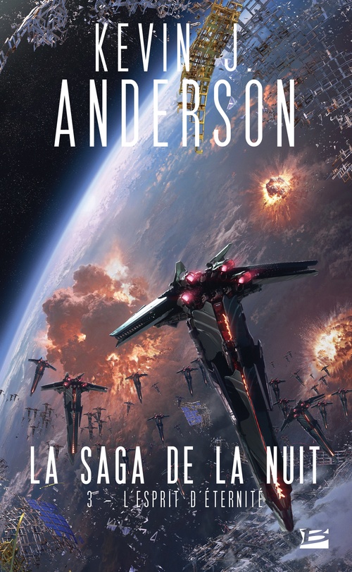 ebook cover of La Saga de la nuit, T3 : L'Esprit d'éternité, by Kevin J. Anderson