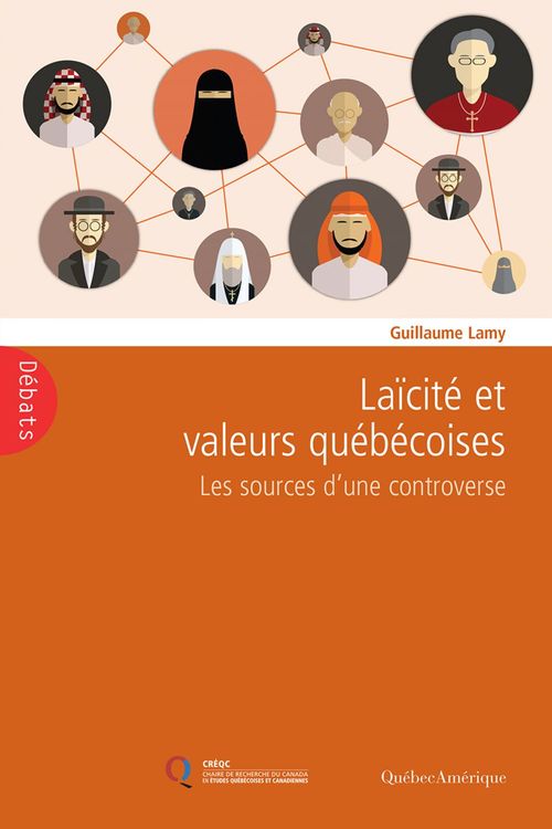 Couverture ebook de Laïcité et valeurs québécoises, de Lamy Guillaume