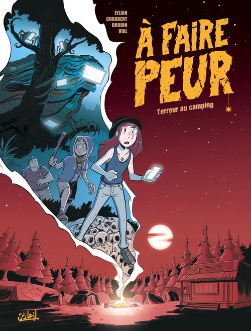 ebook cover of À faire peur - Terreur au camping, by Ingrid Chabbert