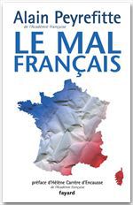 Couverture ebook de Le Mal français, de Alain Peyrefitte