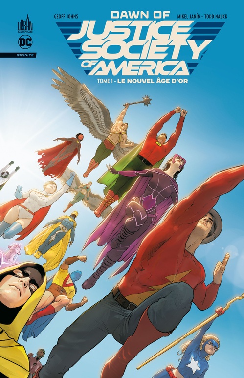 ebook cover of Dawn of JSA tome 1, by Geoff Johns