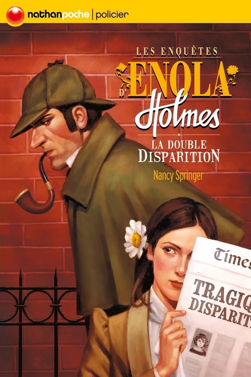 ebook cover of Enola t1 la double disparition, by Nancy Springer