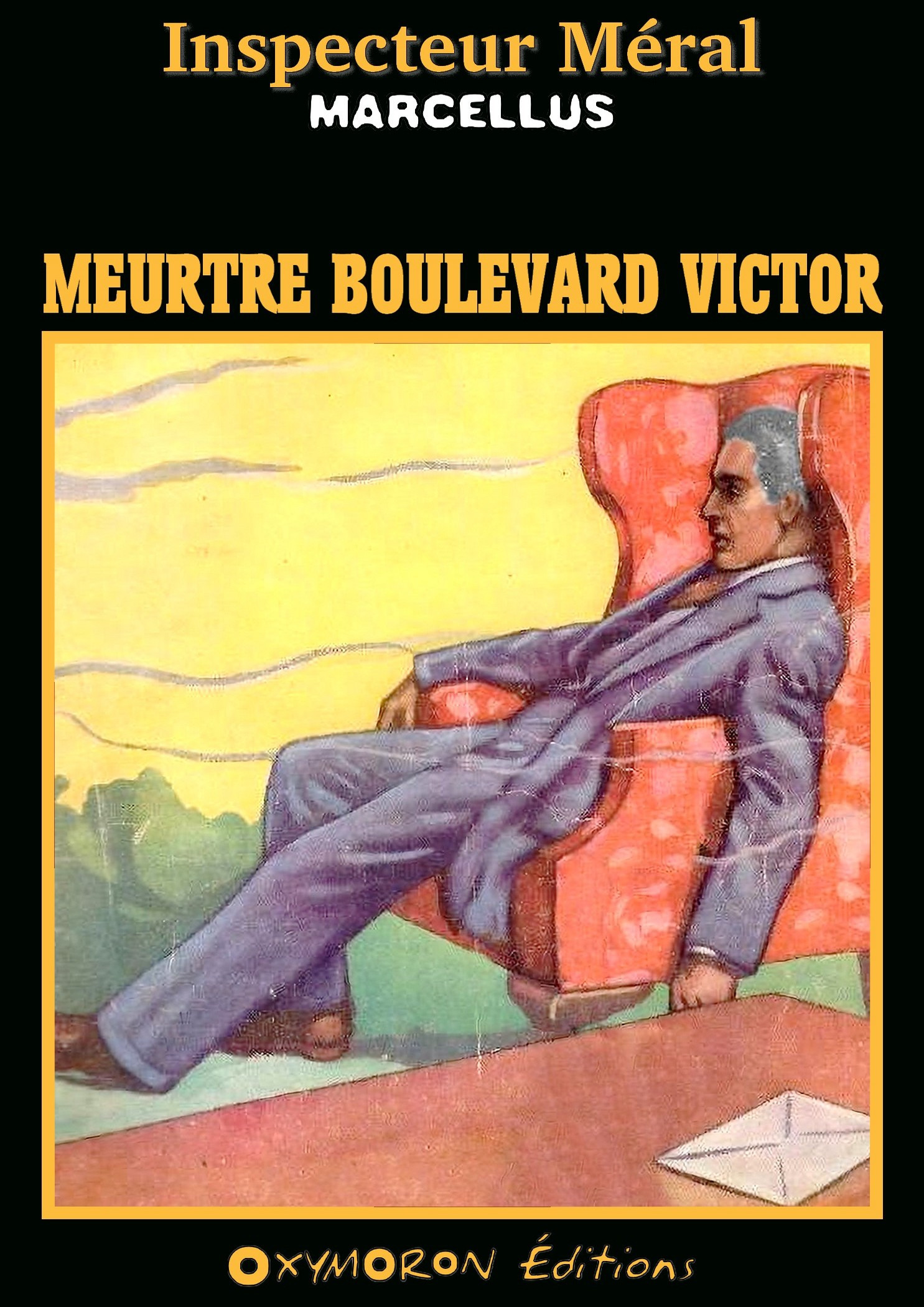 Couverture ebook de Meurtre boulevard Victor, de Marcellus