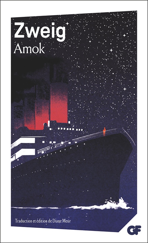 ebook cover of Amok, by Stefan Zweig