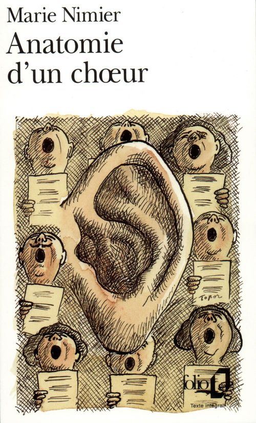 ebook cover of Anatomie d'un choeur, by Marie Nimier