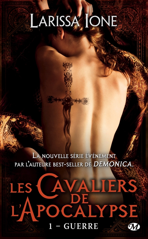 ebook cover of Les Cavaliers de l'Apocalypse, T1 : Guerre, by Larissa Ione