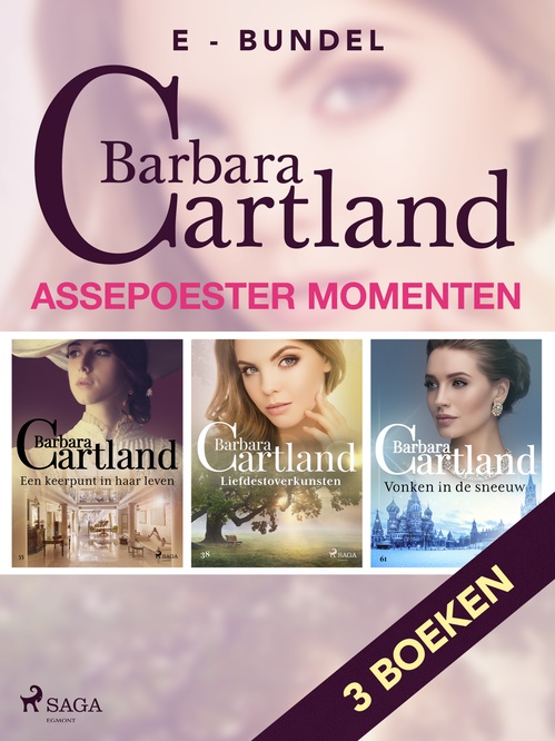 Couverture ebook de Assepoester momenten, de Barbara Cartland