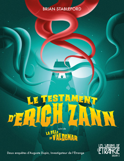 Couverture ebook de Le testament d'Erich Zann, de Brian Stableford