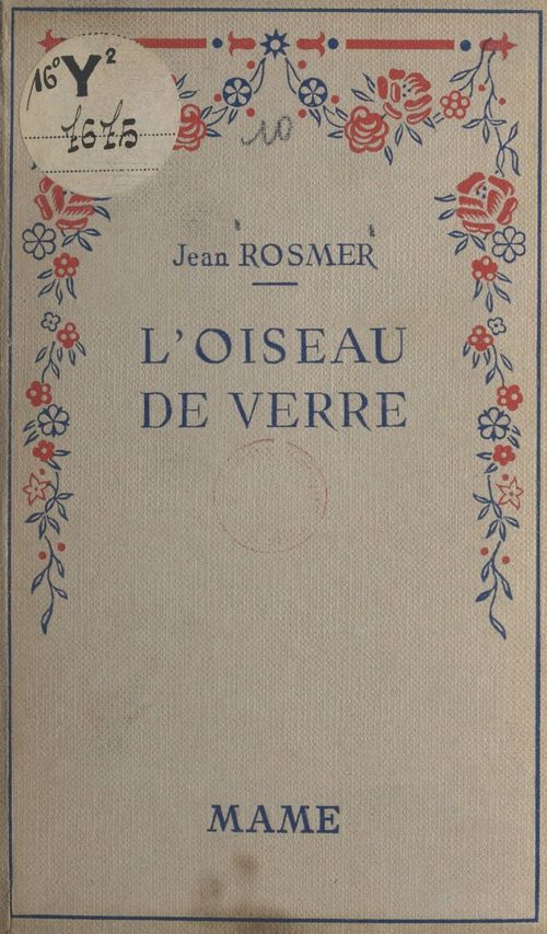 ebook cover of L'oiseau de verre, by Jean Rosmer