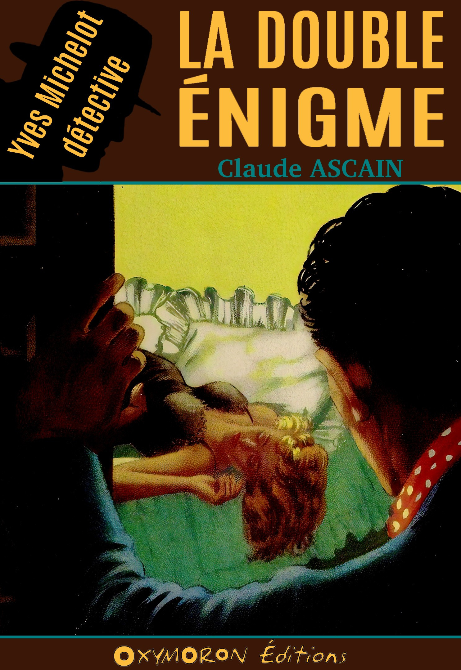 Couverture ebook de La double énigme, de Claude Ascain