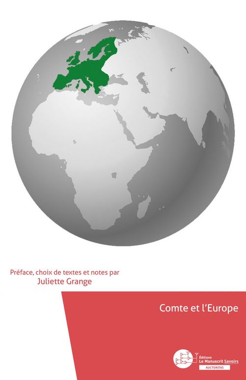 ebook cover of Comte et l'Europe, by Juliette Grange