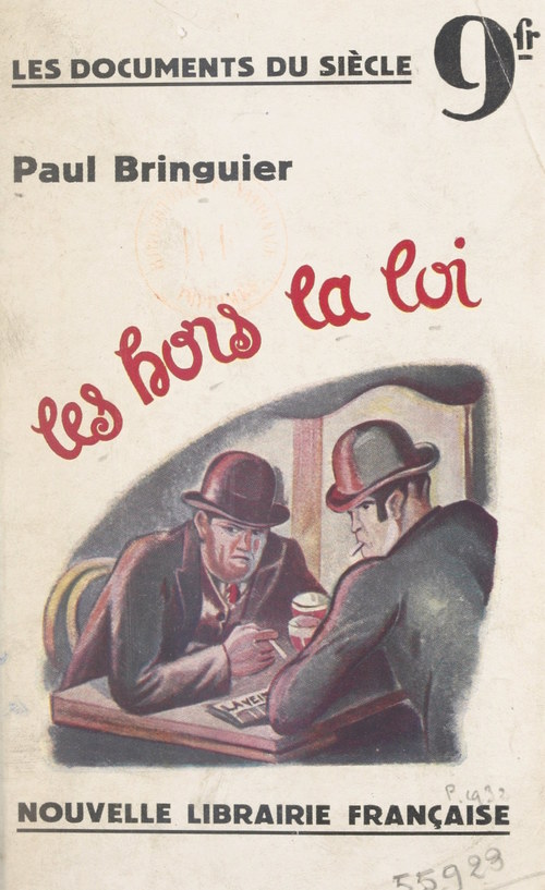 Couverture ebook de Les hors la loi, de Paul Bringuier