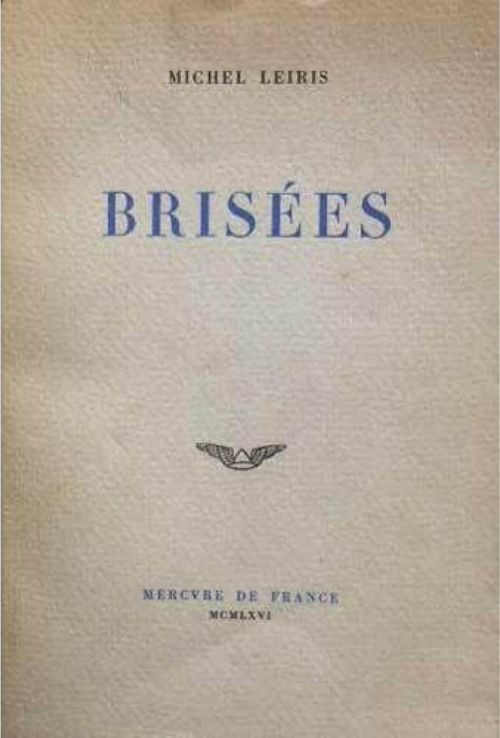 Couverture ebook de Brisées, de Michel Leiris