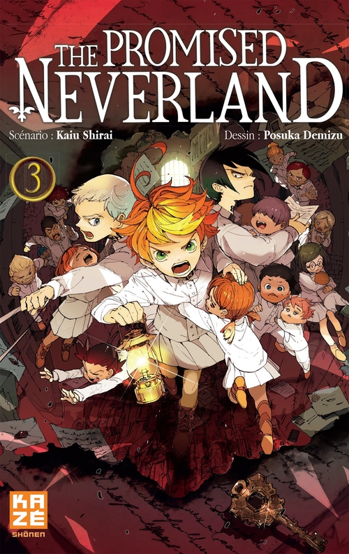 ebook cover of The Promised Neverland T03, by Posuka Demizu