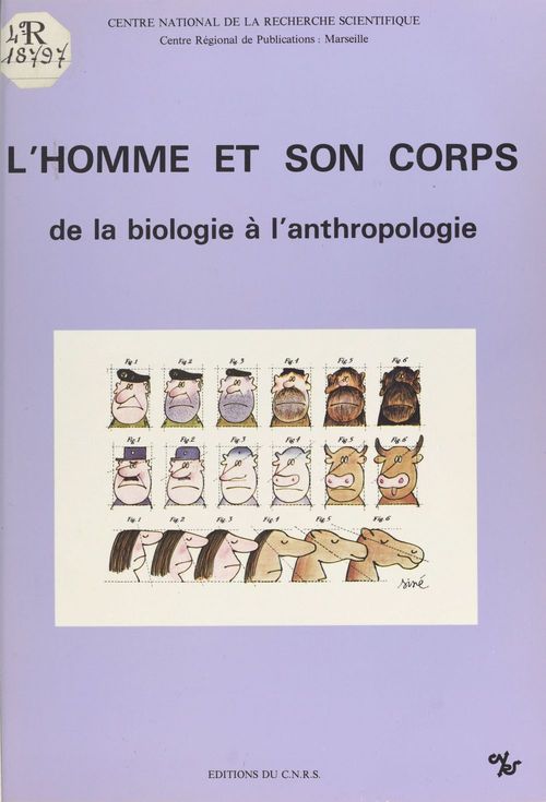 Couverture ebook de L'homme et son corps : de la biologie à l'anthropologie, de Centre D'Ethnologie Francaise