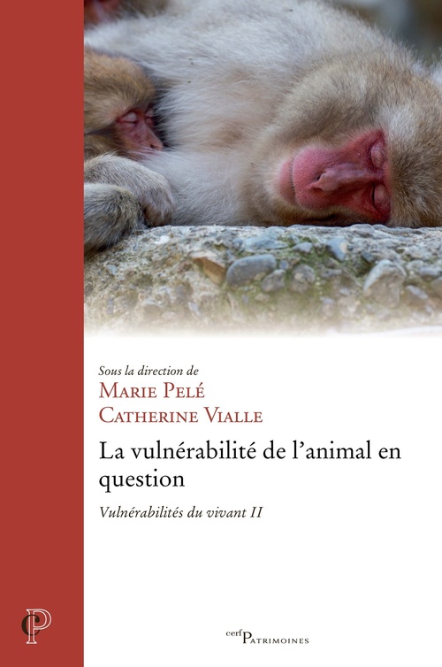 ebook cover of La vulnérabilité de l'animal en question, by Collectif, Catherine Vialle, Marie Pelé