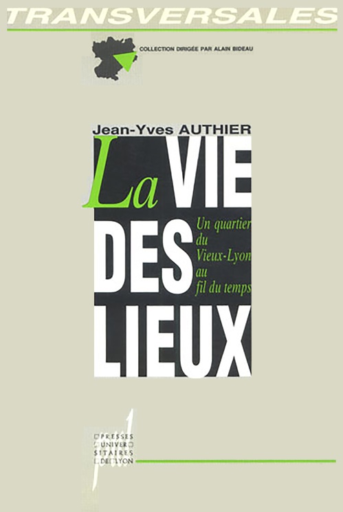 ebook cover of La Vie des lieux, by Jean-Yves Authier