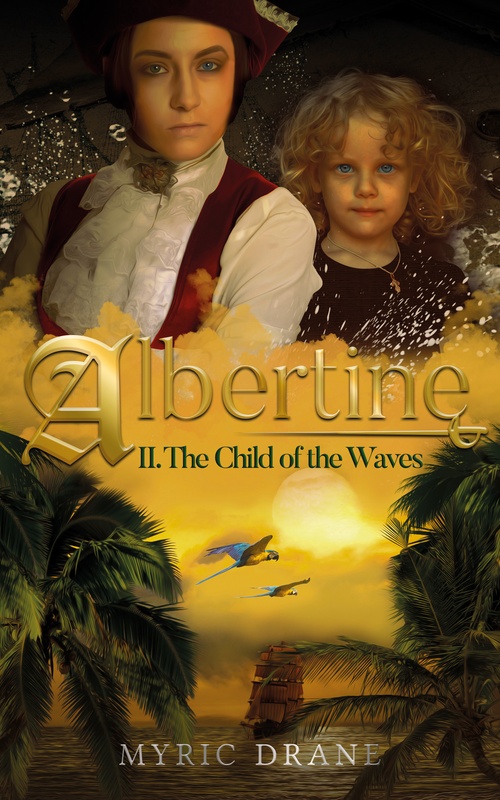ebook cover of The Child of the Waves, by Myric Drane