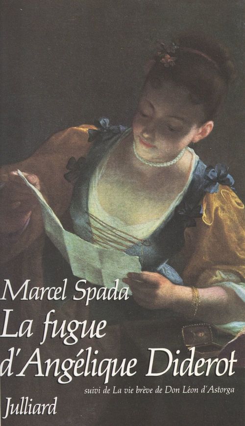 Couverture ebook de La fugue d'Angélique Diderot, de Marcel Spada